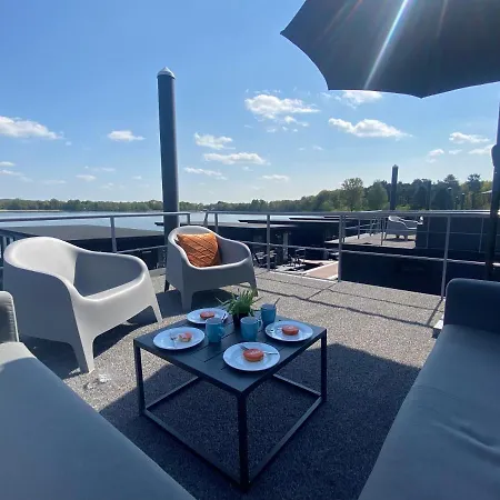 Houseboat Marina Mookerplas Met Dakterras | 4 - 6 Personen *