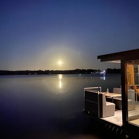 度假居 Houseboats Mookerplas Met Dakterras