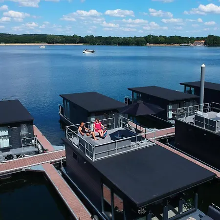 Hébergement de vacances Houseboat Marina Mookerplas Met Dakterras | 4 - 6 Personen Middelaar
