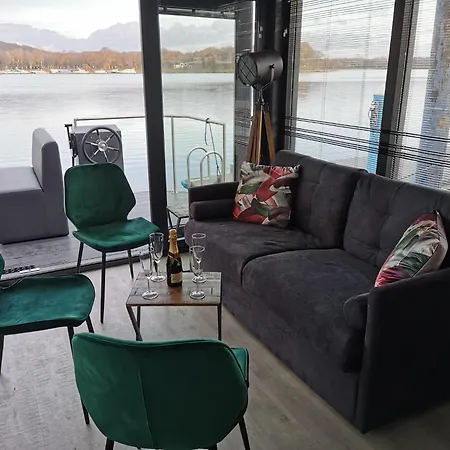 度假居 Houseboats Mookerplas Met Dakterras