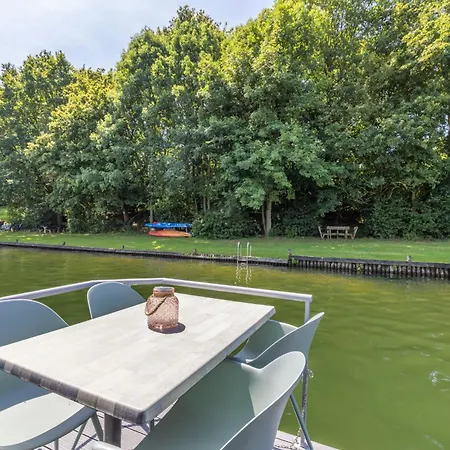 Houseboat Marina Mookerplas Met Dakterras | 4 - 6 Personen *
