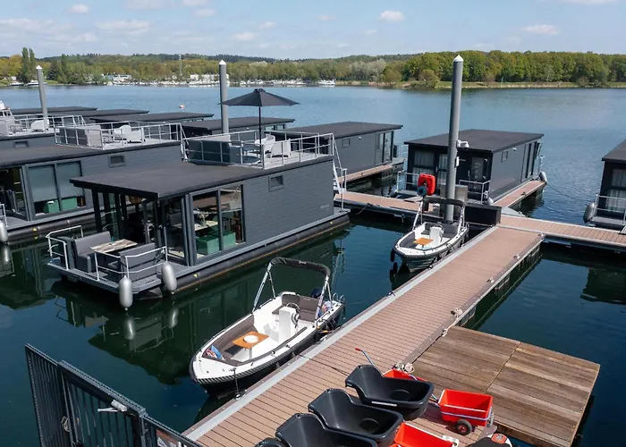 Houseboats Mookerplas Met Dakterras Сasa de vacaciones