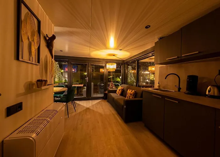 Houseboats Mookerplas Met Dakterras Сasa de vacaciones