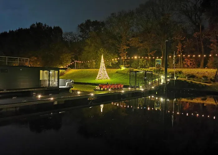 Сasa de vacaciones Houseboats Mookerplas Met Dakterras *